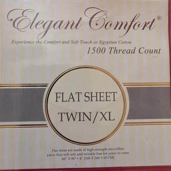 Red Flat Sheet Twin/XL - Picture 5 of 5